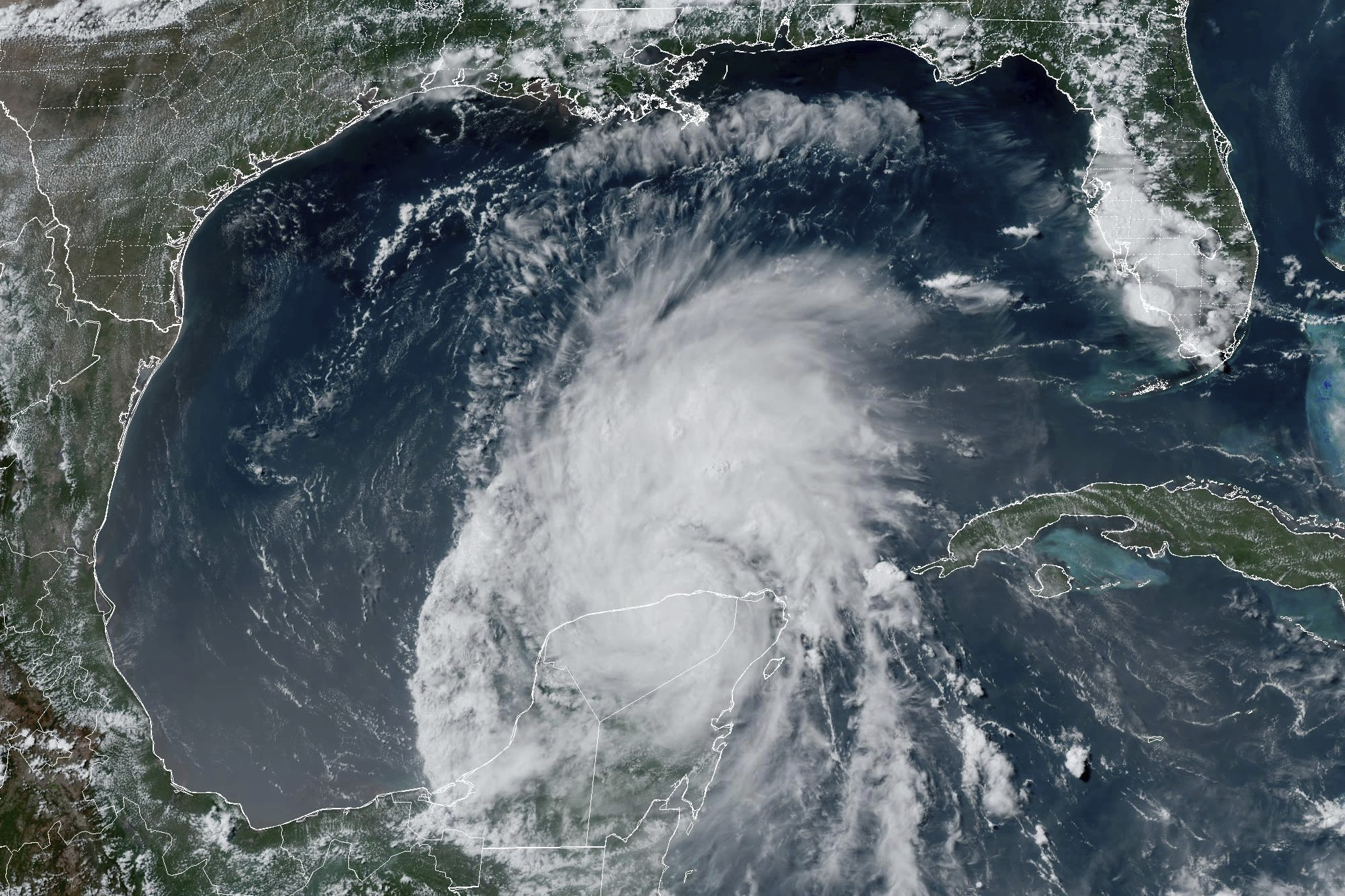 Texas coast braces for potential hit by Beryl. Storm is expected to regain hurricane strength