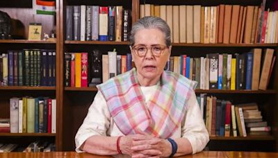 Sonia Gandhi skips Telangana State Formation Day celebrations due to ‘heath reasons’, sends video message