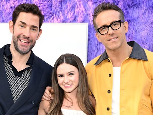 BOSSIP Exclusive: Ryan Reynolds, John Krasinski & Cailey Fleming Talk Fantastical Family Comedy ‘IF’ & More