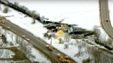 Residents Evacuated After Train Derailment and Fire in Minnesota