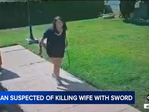 Woman arrested for allegedly stabbing wife to death with sword in San Dimas