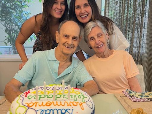 Fátima Bernardes celebra aniversário de 88 anos do pai, Amâncio: 'Quer chegar aos 100'