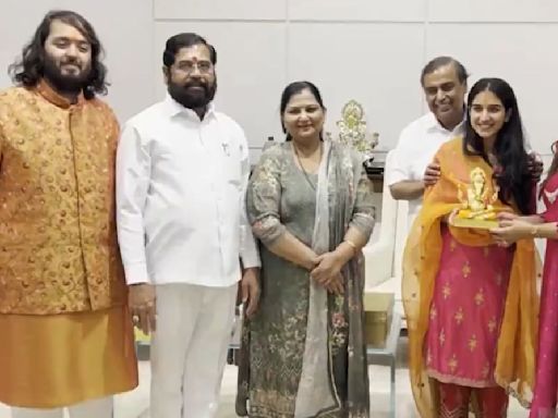 Mukesh Ambani Invites CM Eknath Shinde To Anant Ambani & Radhika Merchant's 'Wedding Of The Century'