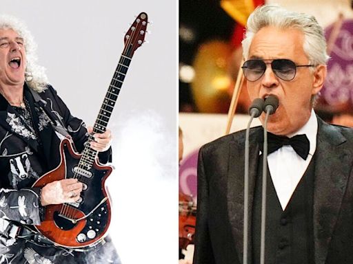 Brian May to perform with Andrea Bocelli at tenor’s 30th anniversary celebration