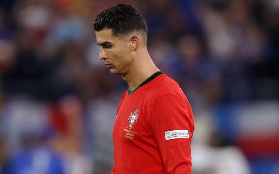 Cristiano Ronaldo looks lost as Portugal lose to France in penalty shoot-out at Euro 2024