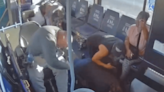 Las Vegas bus passengers duck for cover as bullets fly