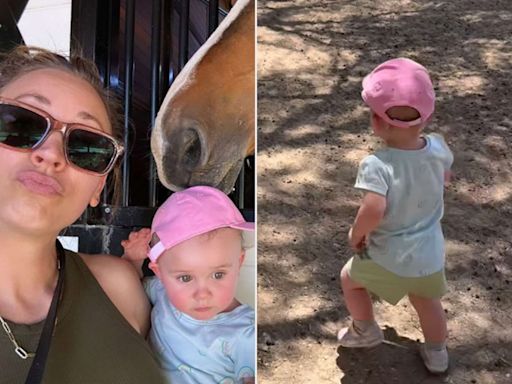 Kaley Cuoco Shares Highlights of ‘Magical Day’ with Daughter Matilda — Including Donkeys and Splashing in a Fountain!