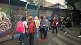Normalistas de Guerrero protestan en Segob