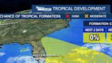 Tropical disturbance to develop east of the Bahamas