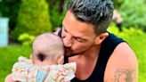 Peter Andre shares adorable image of himself kissing his baby girl