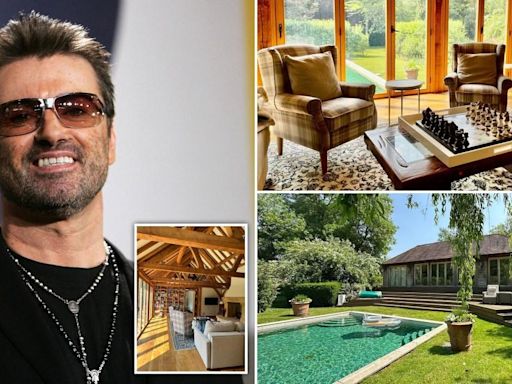 George Michael fans can rent pop legend's luxury pool house at an enormous cost