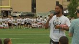 Damar Hamlin hosts youth camp at Sto-Rox Junior-Senior High School