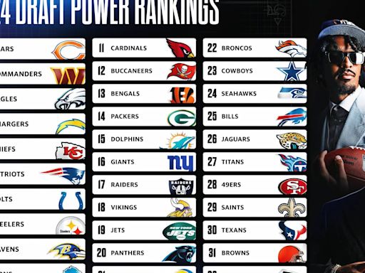 NFL Power Rankings, draft edition: Did Patriots fix their offensive issues?