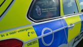 Motorcyclist seriously injured in motorhome crash