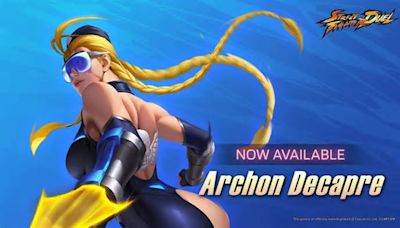 Archon Decapre Becomes a Playable Street Fighter: Duel Character