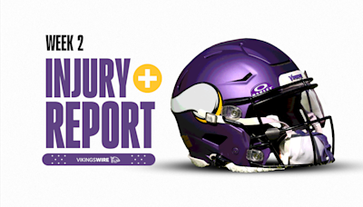 Friday's Injury Report: What Vikings are on the list for Week 2?