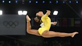 Rebeca Andrade gave Simone Biles a scare, but she'll settle for another gymnastics silver