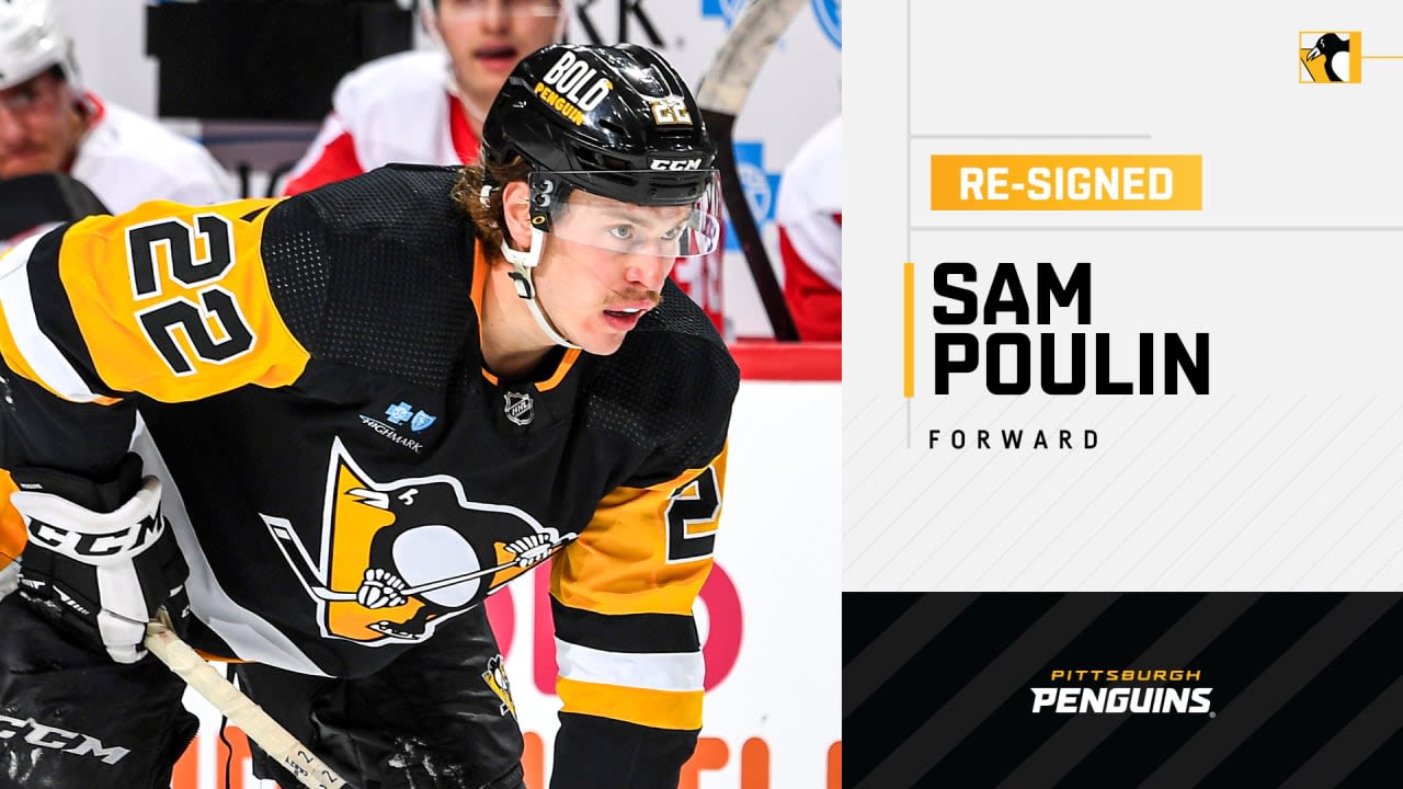 Penguins Re-Sign Forward Sam Poulin to a Two-Year Contract | Pittsburgh Penguins