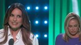 Kathy Hilton Appears Distracted During Mariska Hargitay's Moment at 2022 People's Choice Awards