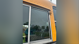 Man charged after punching, cracking school bus window in road rage incident