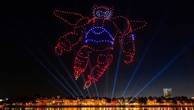 Disney 'Dreams That Soar' drone show lights up sky with Star Wars, Marvel and more sci-fi favorites