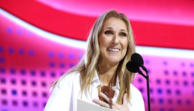 Celine Dion is glowing as she makes rare appearance on stage in Las Vegas