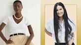 Demi Moore Owns "Stacks" of This Comfy Cotton T-Shirt That's Great for Everyday Wear