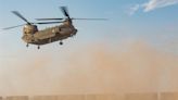 英「契努克」飛美沙漠基地 接受「渦流勇士」考驗