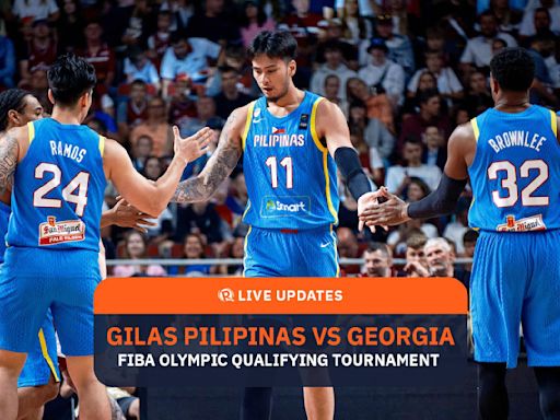 LIVE UPDATES: Philippines vs Georgia – FIBA Olympic Qualifying Tournament 2024