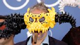 Harmony Korine, Wearing an ‘Aggro Dr1ft’-Inspired Demon Mask, Says He’s Developing Technology That Turns Thoughts Into Images