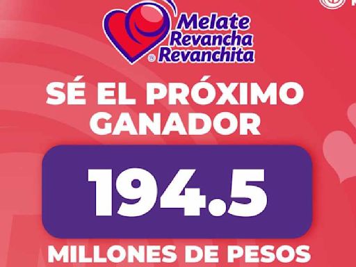 Melate: Resultados del sorteo del 7 de agosto de 2024