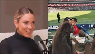 Alice Campello, sobre los insultos a sus hijos por ser del Atleti: "Se puso a gritarles a un centímetro de sus caras"