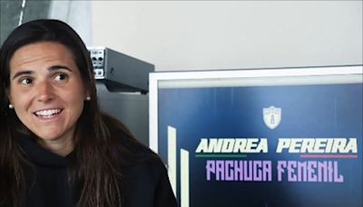 Andrea Pereira dejó una indirecta al América Femenil en su presentación con Pachuca: "Vengo de perder mucho" | El Universal