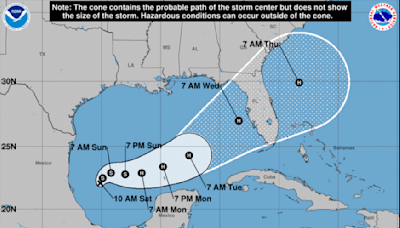 Tropical Storm Milton forms in the Gulf of Mexico, expected to make landfall in Florida this week