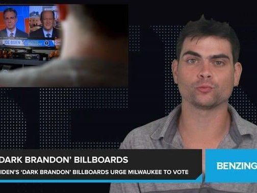 Biden Campaign's 'Dark Brandon' Billboards Go Up in Milwaukee, Urging Wisconsinites to 'Vote Joe'
