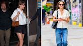 Taylor Swift and Katie Holmes Rely on My Favorite Easy-Peasy Spring Shirt Style