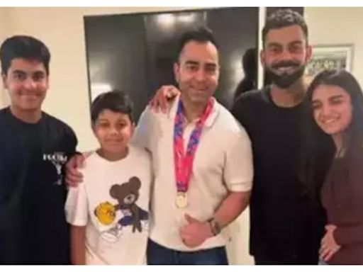 Anushka Sharma Overjoyed As Virat Kohli Reunites With Family After Bringing Home T20 WC Trophy