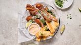 Beer-Battered Fish And Yuca Chips Recipe