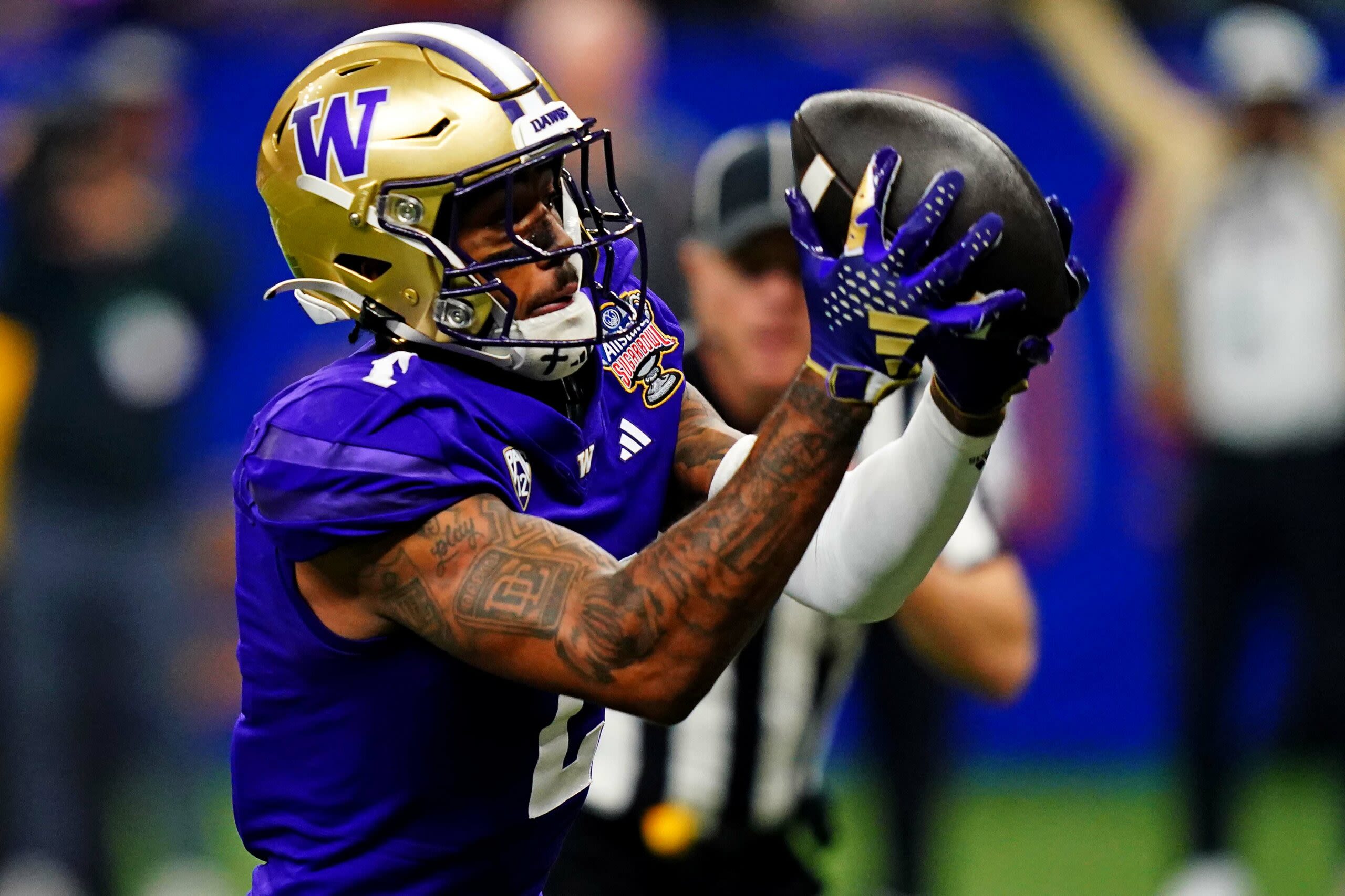 Patriots NFL Draft grade: Ja’Lynn Polk, WR, Washington 37th overall