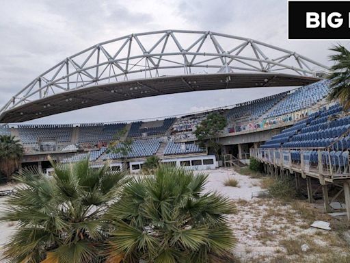 I went to explore the ruins of the Athens 2004 Olympics and found hope in the weeds