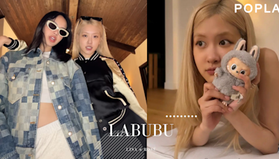 Lisa和Rosé驚喜合體大跳《Rockstar》還一起開箱最愛新寵公仔，淪陷在「LABUBU」魅力之中！ | PopLady