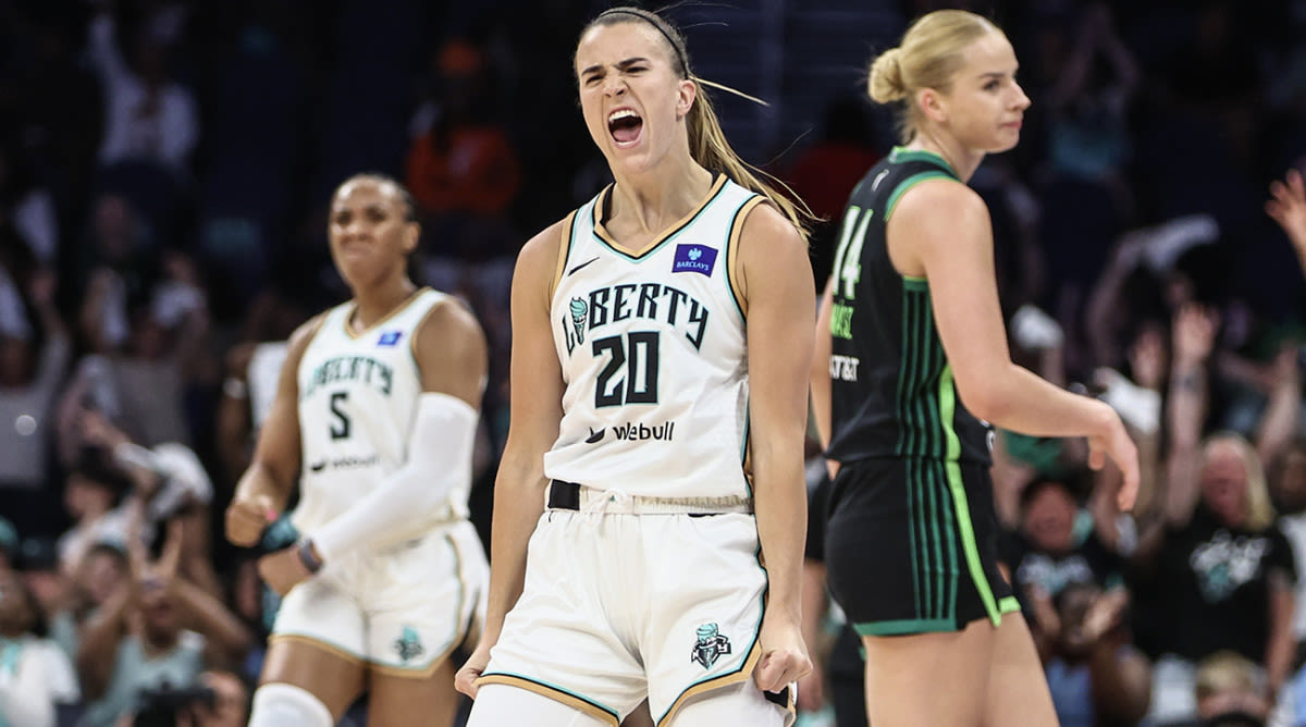 Sabrina Ionescu's Pregame Outfit Before Caitlin Clark WNBA Clash Turns Heads