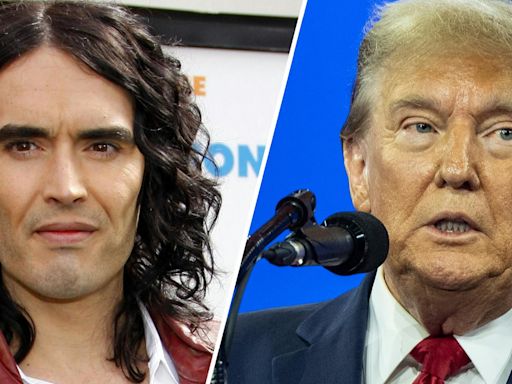 Russell Brand is interviewing GOP stars at the RNC—Trump used to dunk on him for having 'major loser' vibes