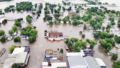 Rain wreaks havoc in Iowa