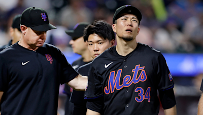 Kodai Senga injury: Mets starter leaves first start of season early after suffering left calf strain