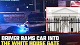 US News: Driver rams car into White House Gate, dies | Probe launched | Oneindia News