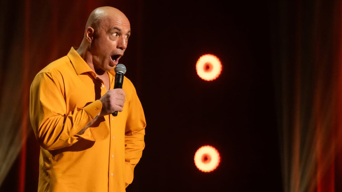 Joe Rogan Is Weirder Than J.D. Vance in Gay Sex-Obsessed Live Netflix Special