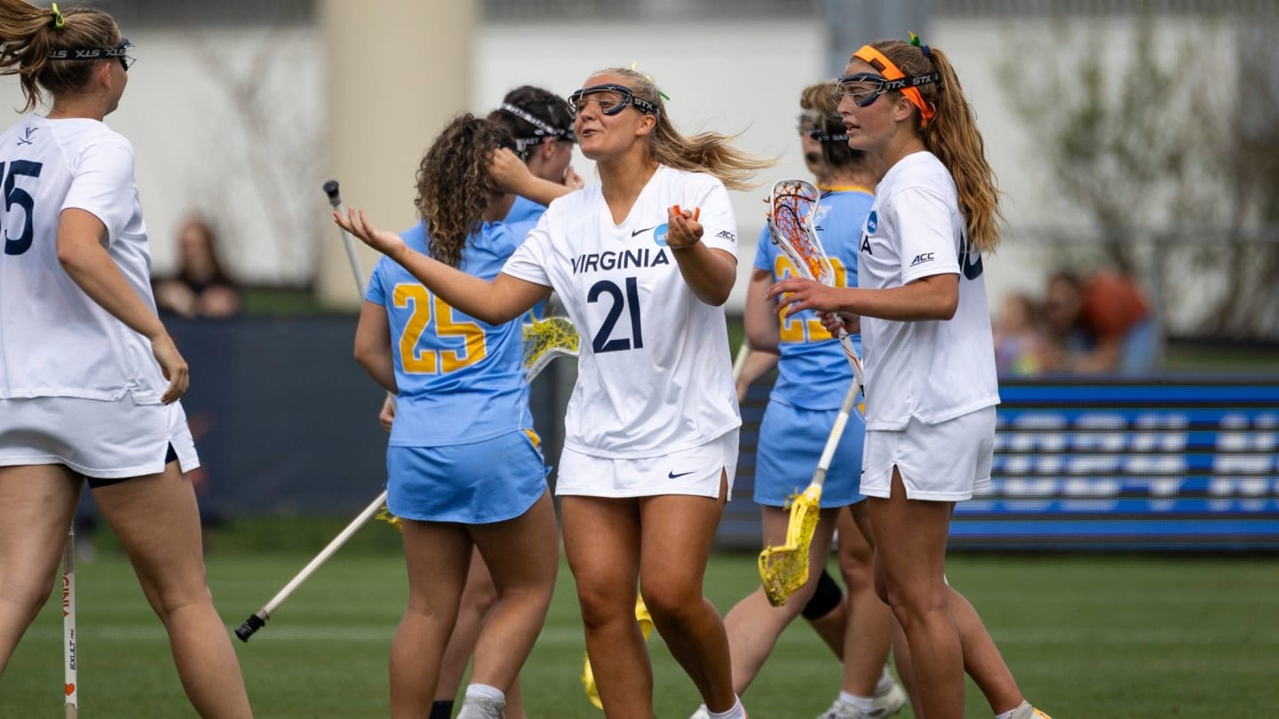 Virginia Women's Lacrosse Scores Record 21 Goals in First Round Win Over LIU