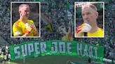 Hart close to tears on last game at Celtic Park as fans pay tribute with tifo