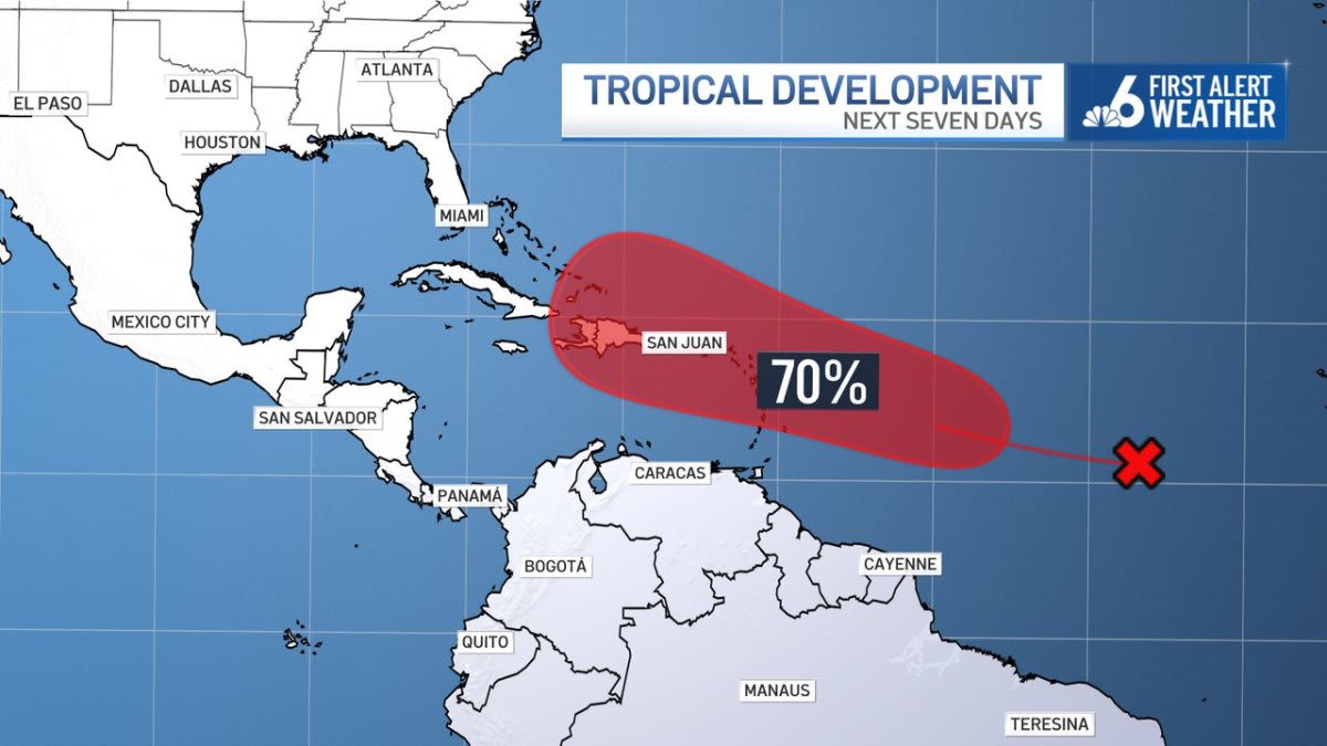 Is Ernesto brewing in the Atlantic? A new tropical wave is on the move